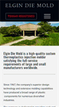 Mobile Screenshot of elgindiemold.com